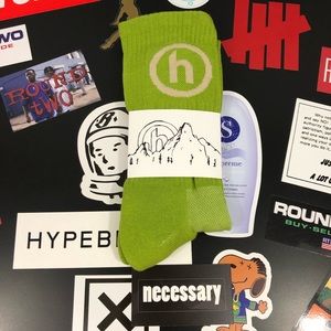 HIDDEN NY Crew Socks Green 🏔